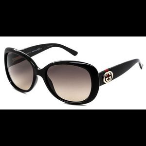 Black Gucci Sunglasses NWOT